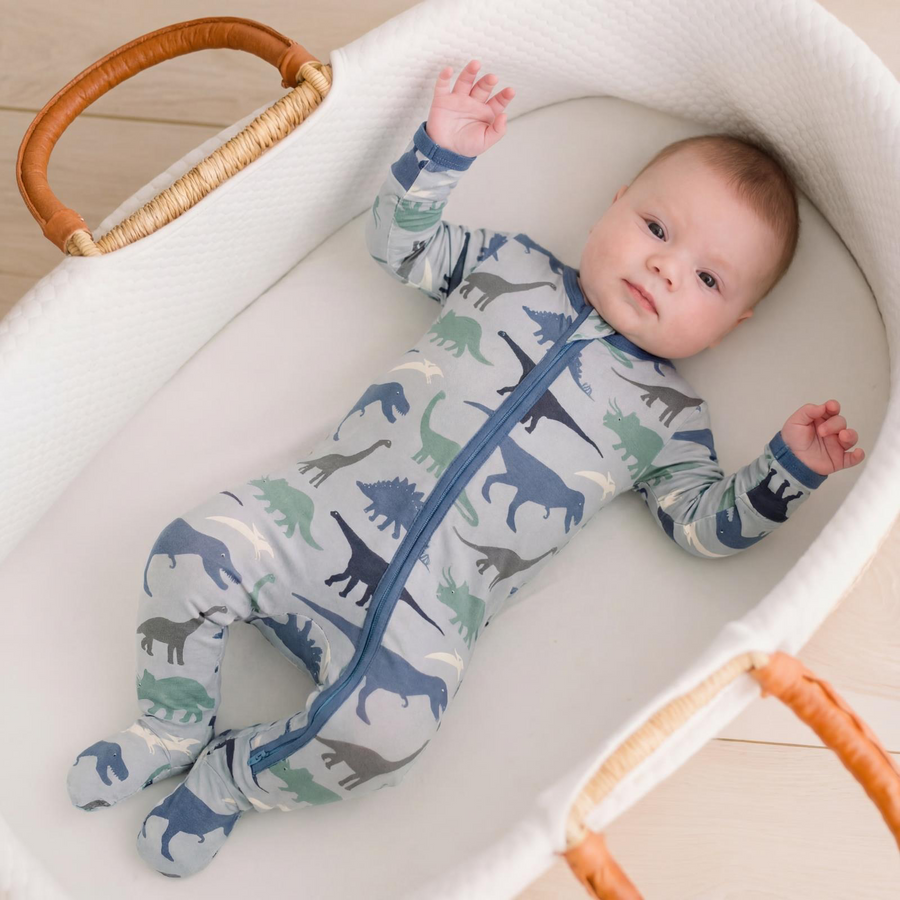 Dove Dino Museum Kickee Footie