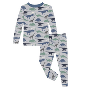 Print Long Sleeve Pajama Set