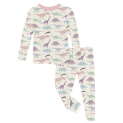 Print Long Sleeve Pajama Set