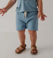 Mountain Blue Harem Shorts