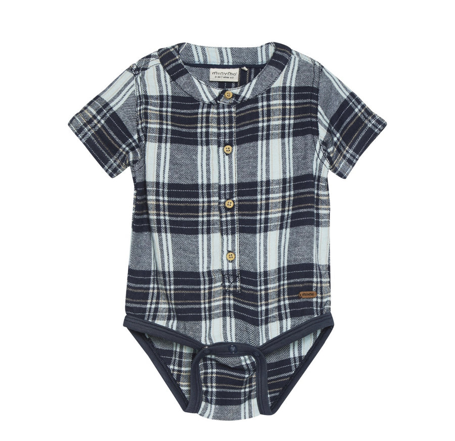 Woven Check Onesie