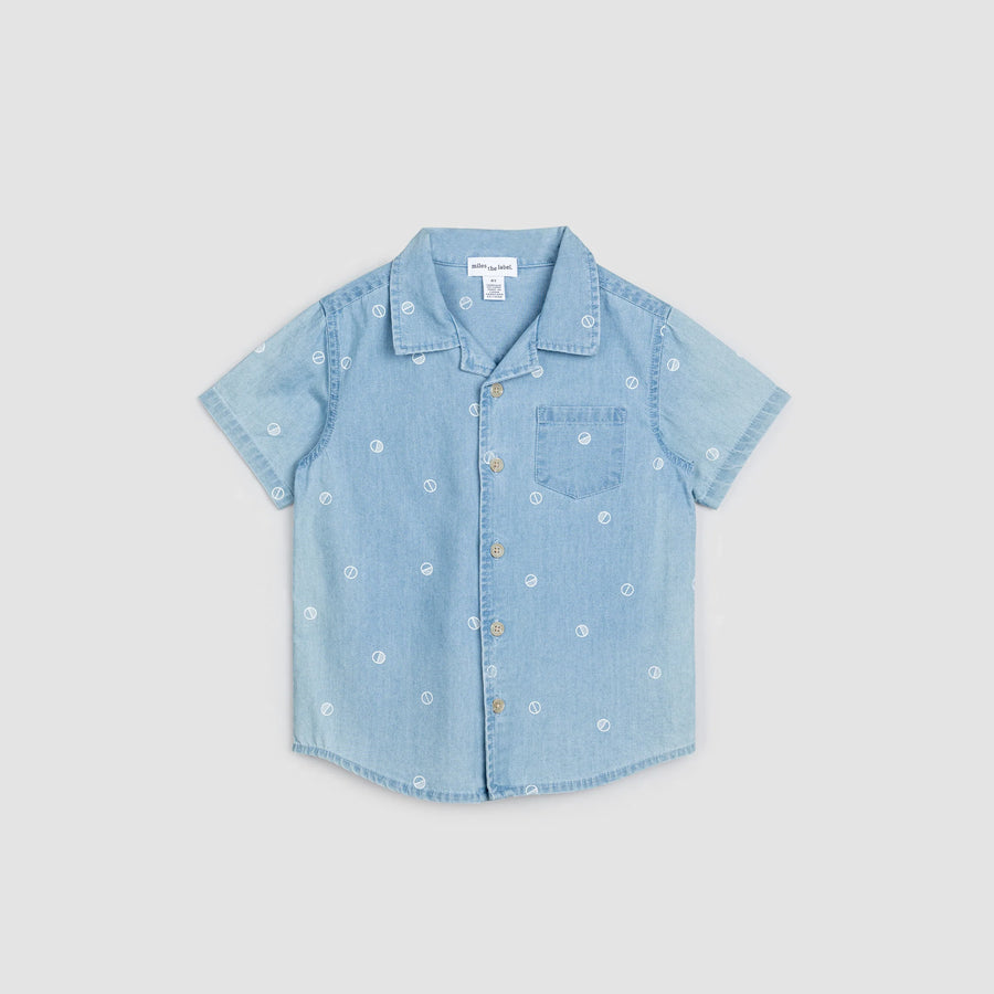 Denim Button Shirt