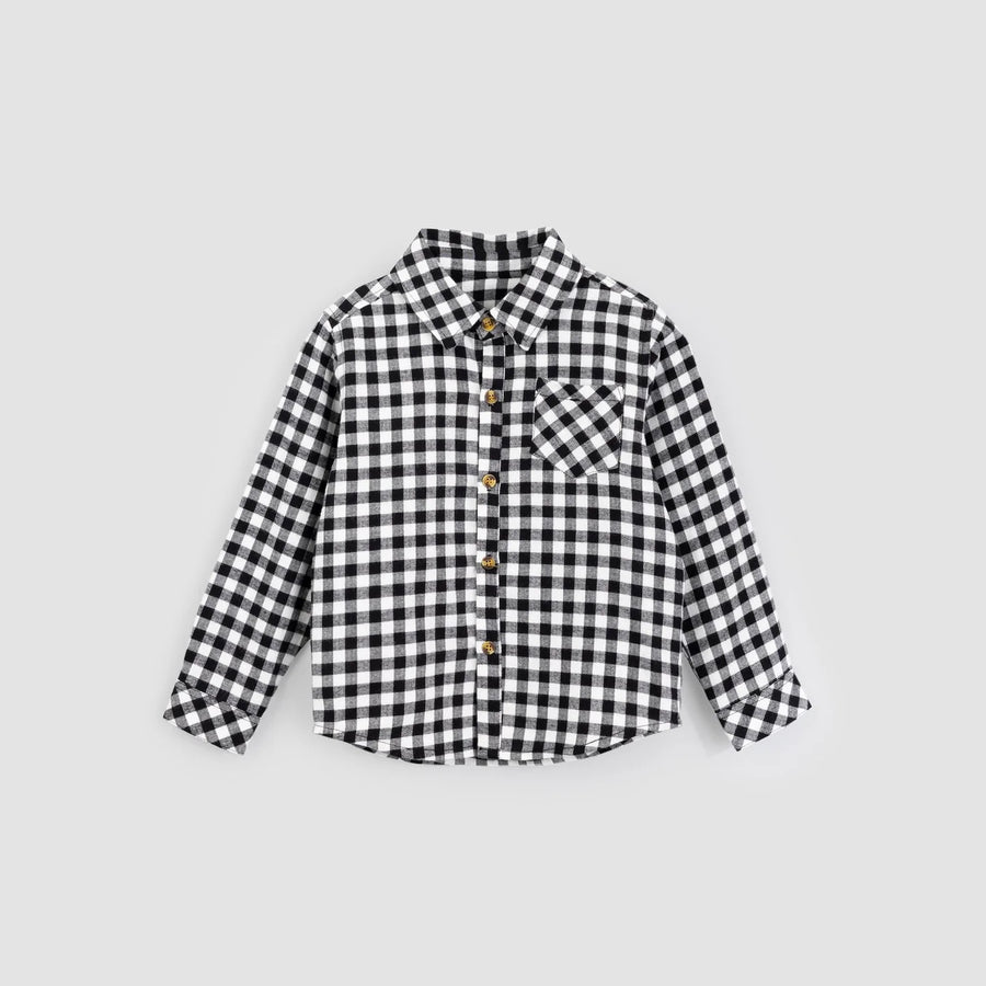 Miles Plaid Top