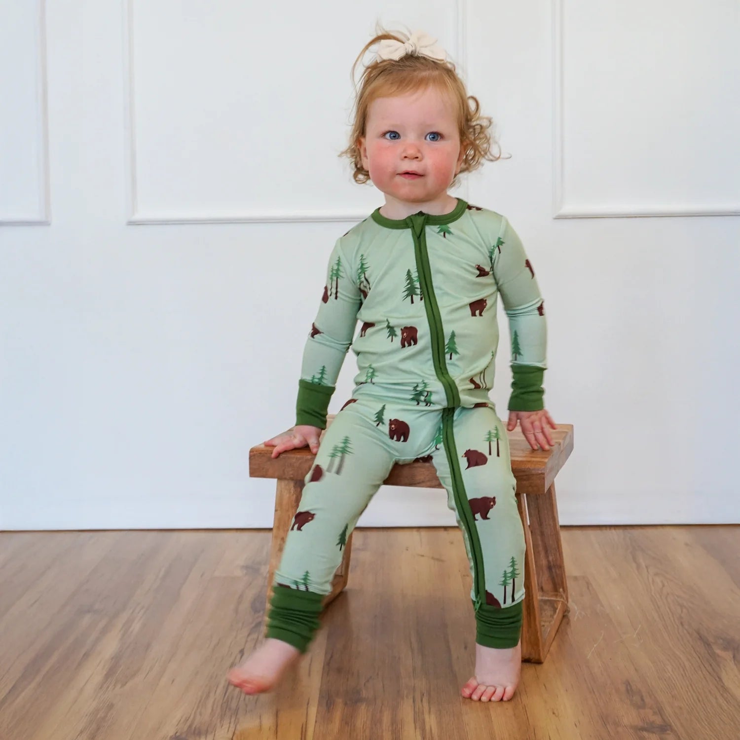 Bear Zip Romper