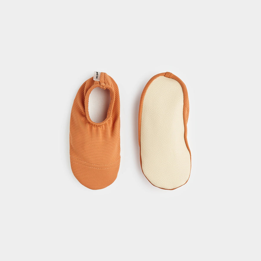 Ribbed Swim Slippers