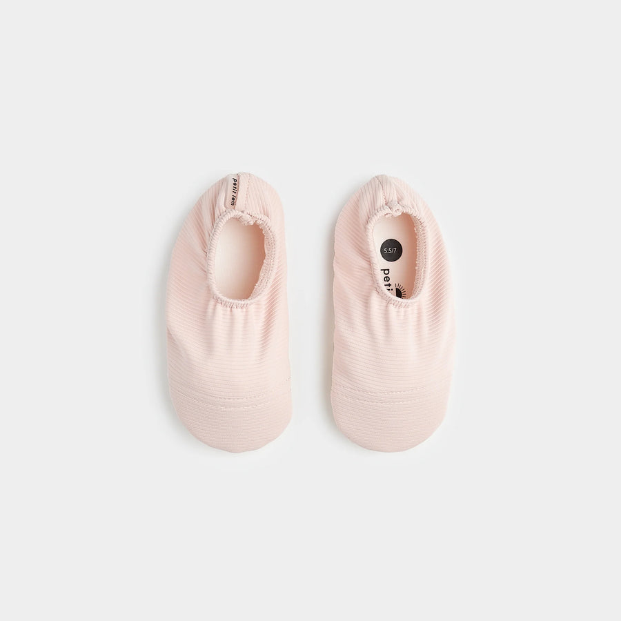 Ribbed Swim Slippers