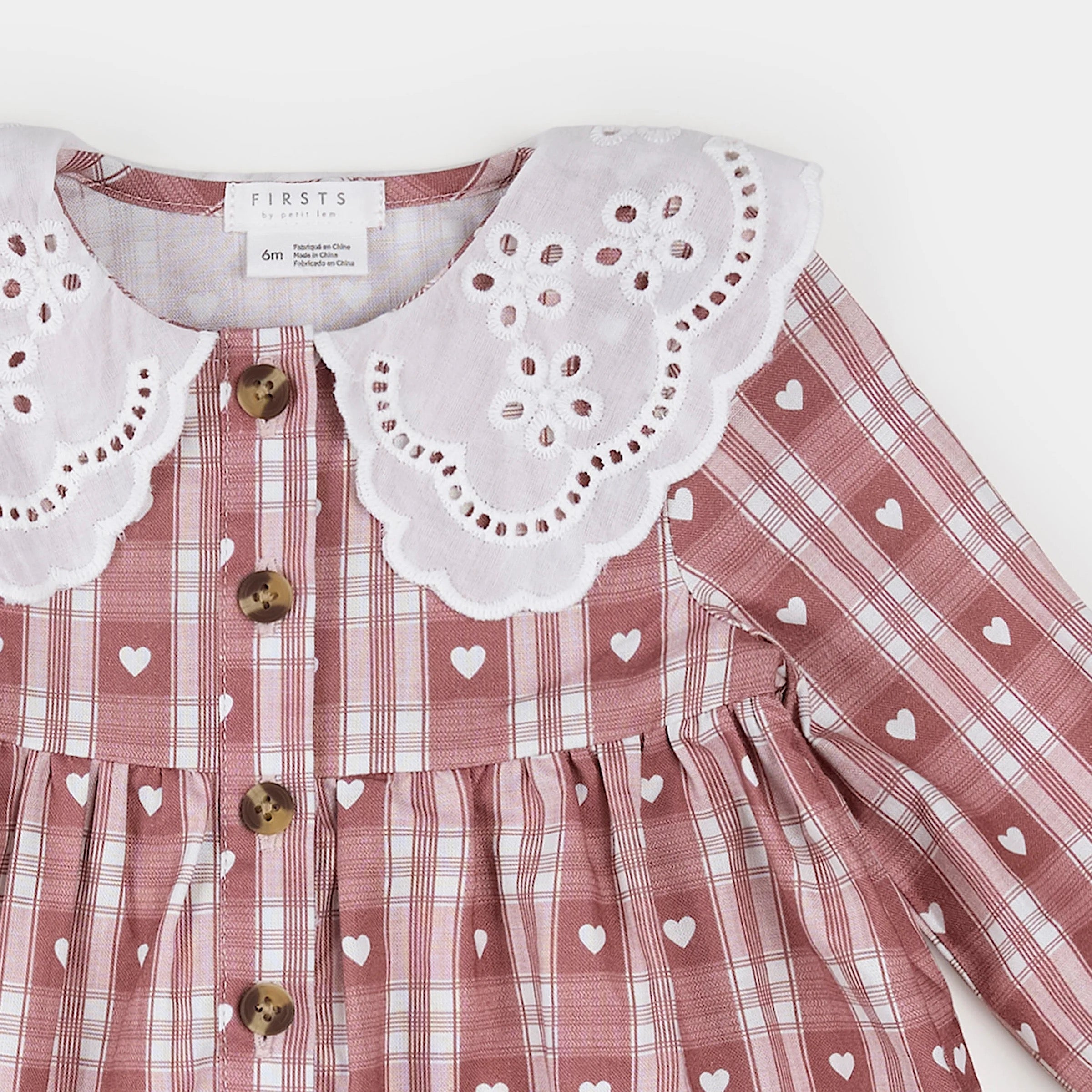 Jazzberry Gingham Dress Set