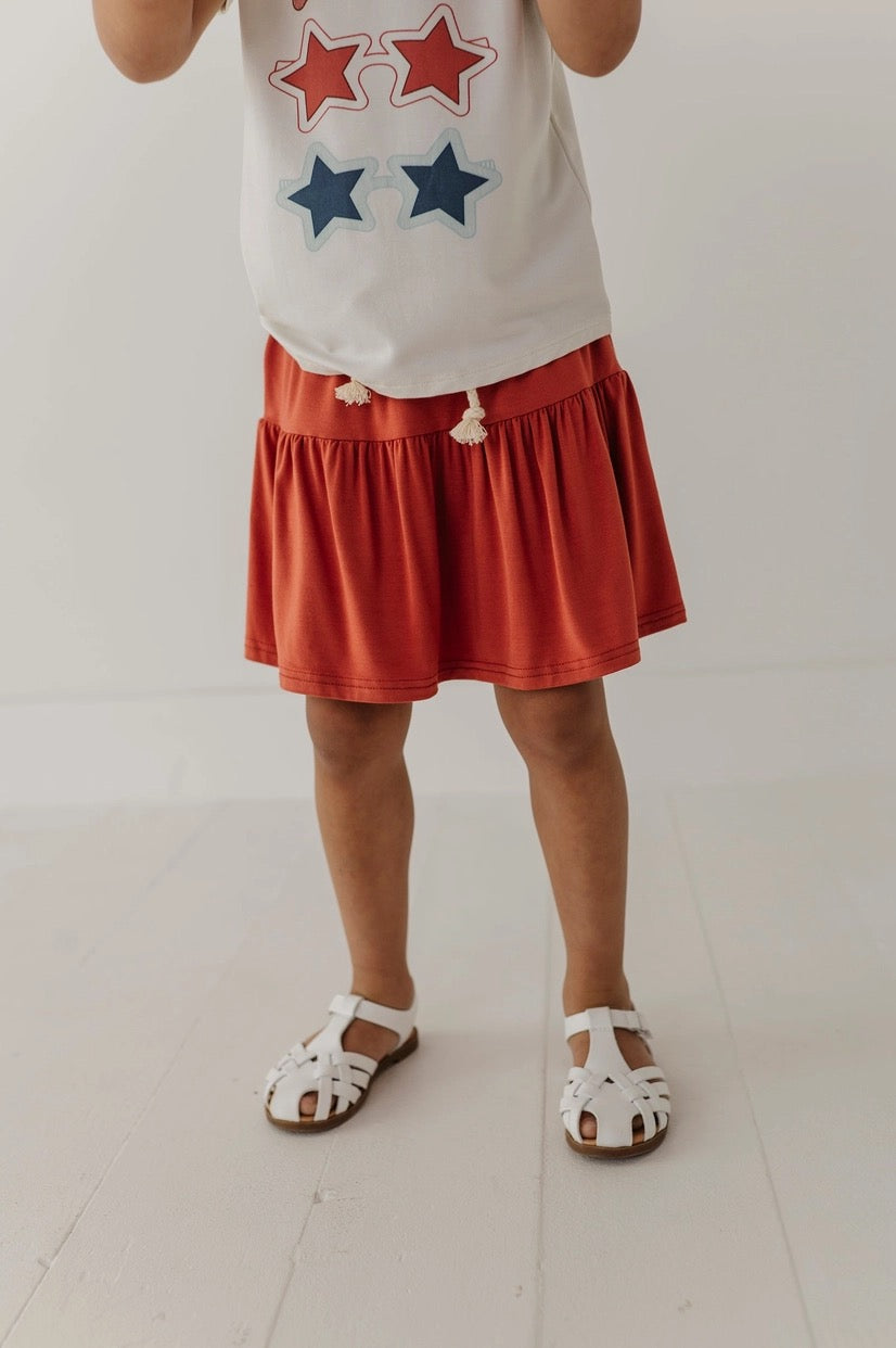 Red Babysprouts Skort