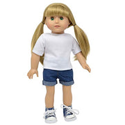 18" Doll Denim Jean Set of 4