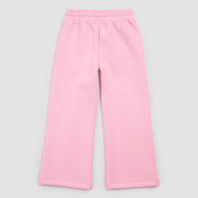 Bubblegum Scuba Knit Wide Leg Girl's Joggers