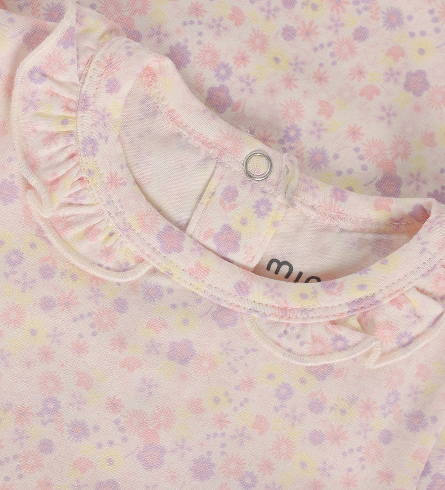 Floral print bodysuit