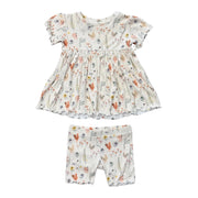 Floral Chickens Babydoll Set