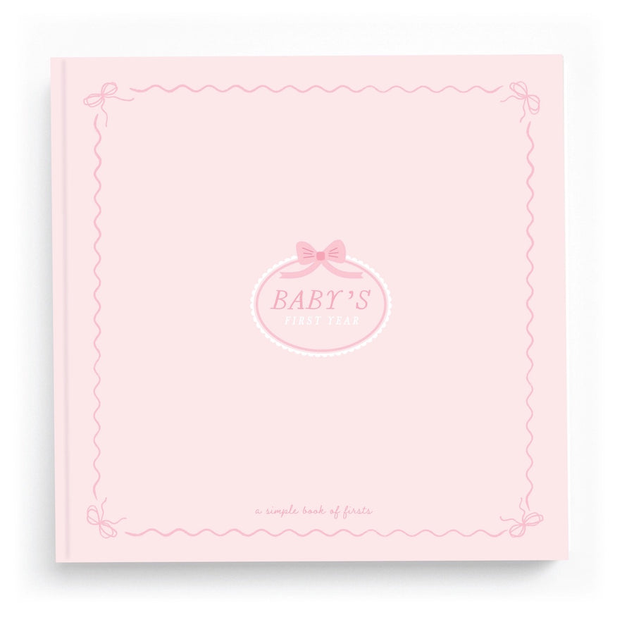 Bowkissed Blush Baby Memory Book