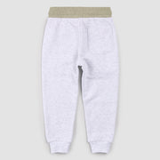 Miles Blue Patched Light Grey Joggers