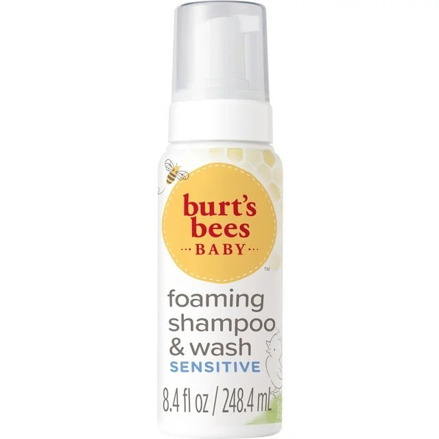 foaming shampoo & wash 8.4 fl oz