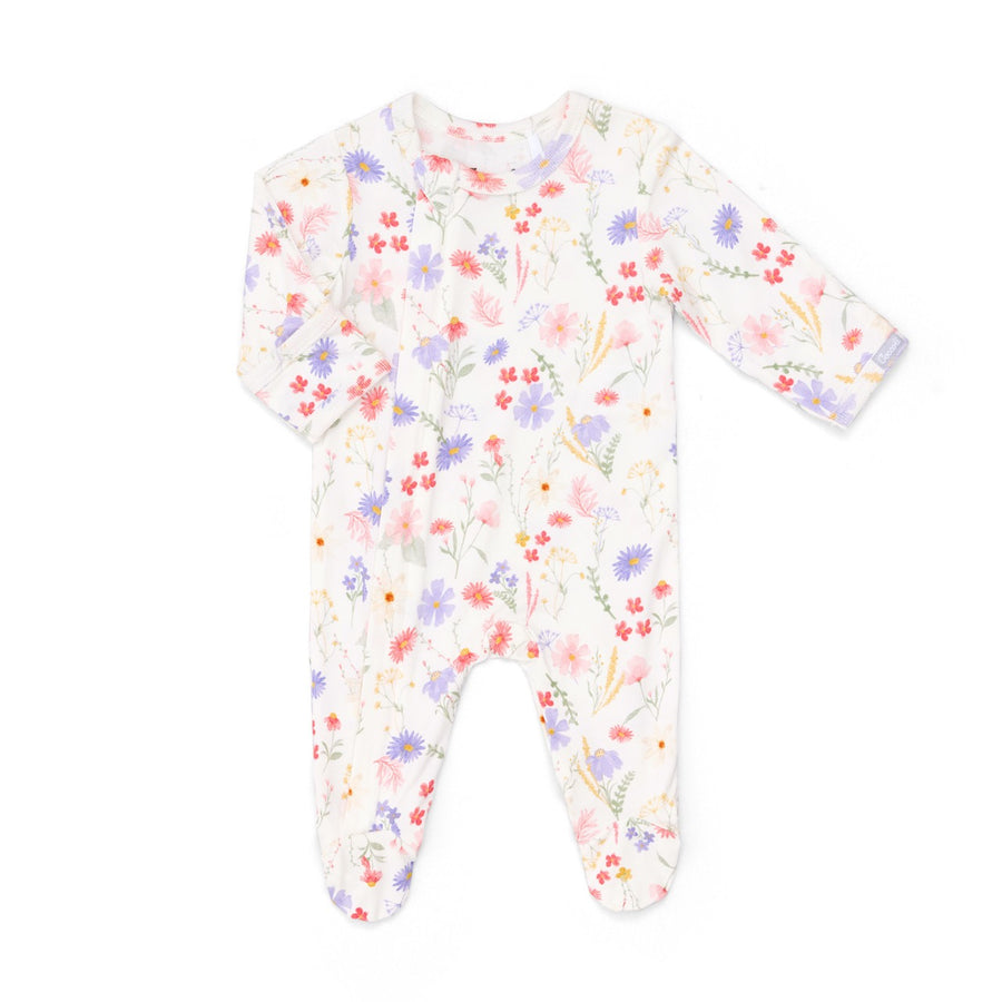 Flowers Modal Footie
