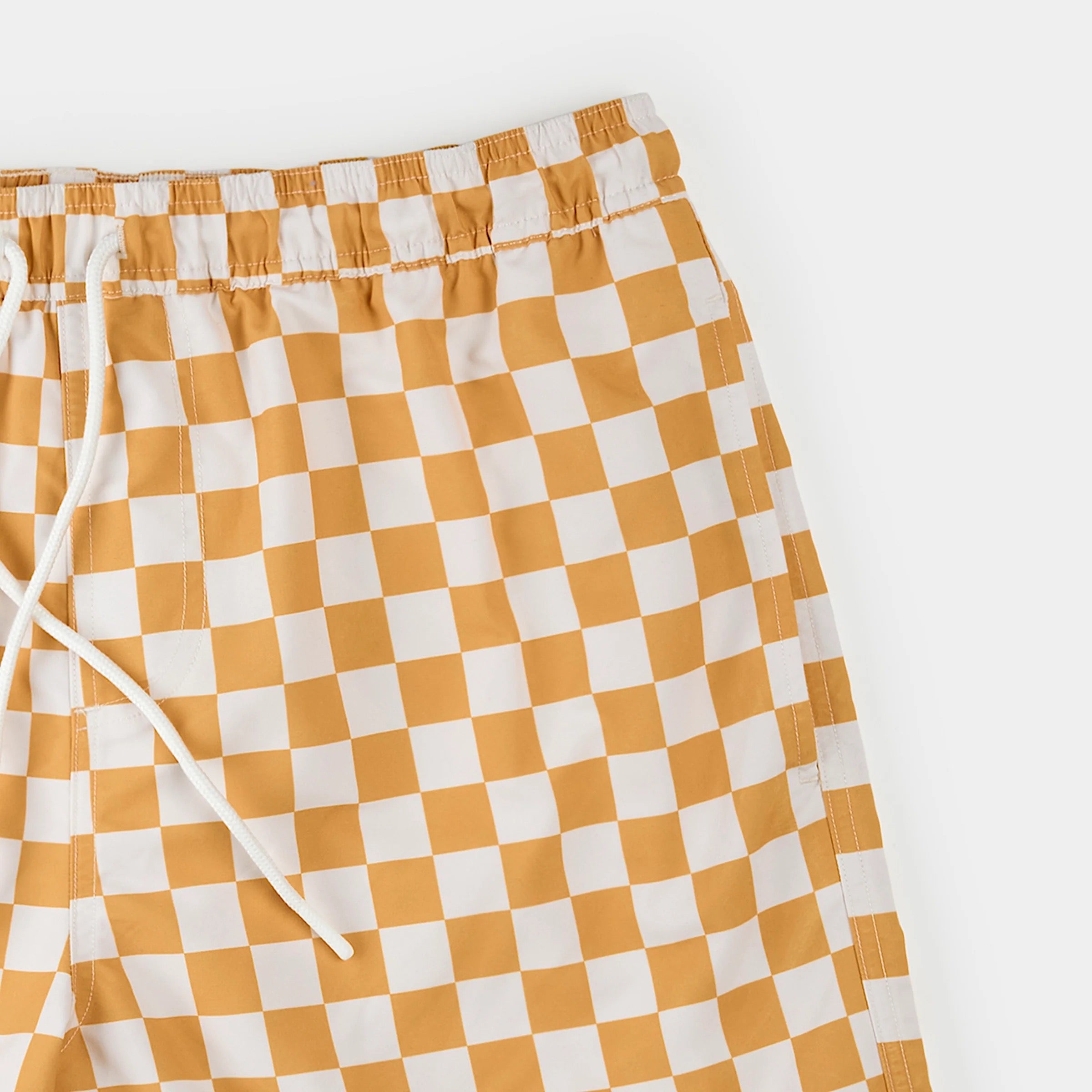 Checkerboard Men's Swim Trunks