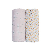 Lulujo Cotton Swaddles 2 pack