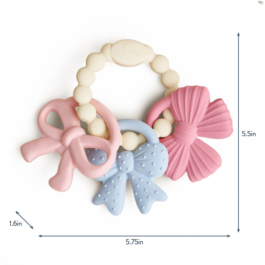 Itzy Trio™ Multi-Textured Silicone Teether