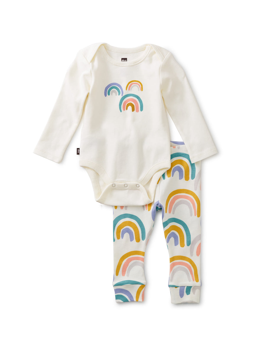 Tea Layette Rainbow Set