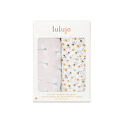 Lulujo Cotton Swaddles 2 pack