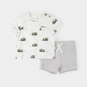Lawnmower Print Short Set