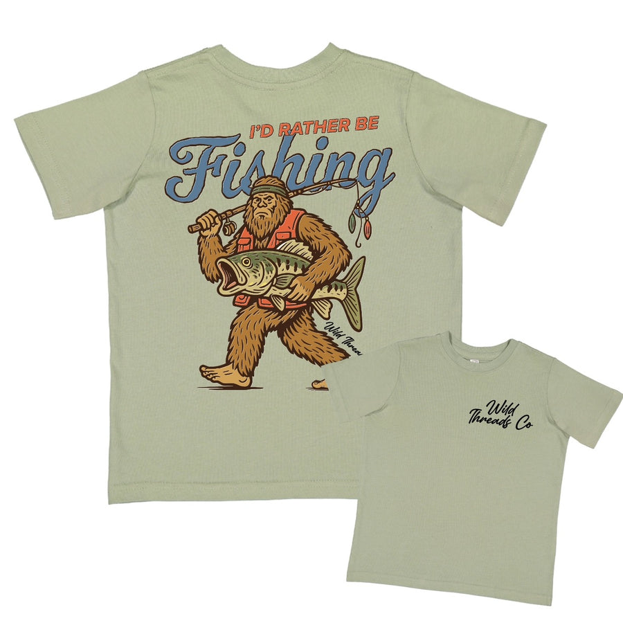 I'd Rather Be Fishing Tee