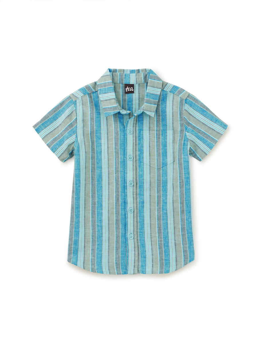 Button Up Woven Shirt