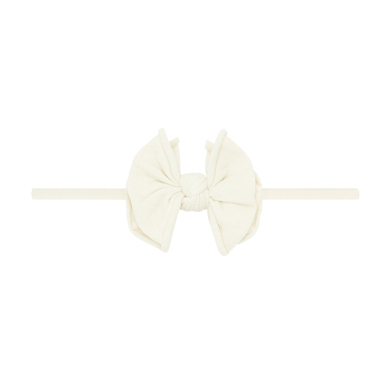 Baby Bling® Baby Fab® Skinny Soft Nylon Bow Headband