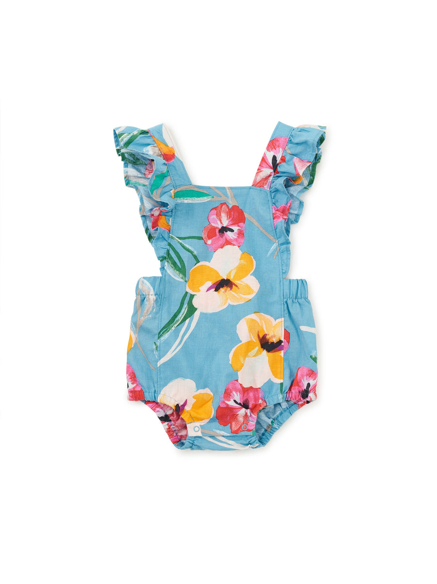 Ruffle Bubble Baby Romper