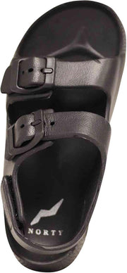 Norty Black Sandal