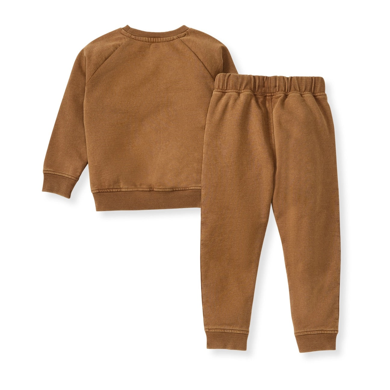 Acid Wash Football Infant Sweatshirt Set