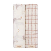 2PC Swaddle Set
