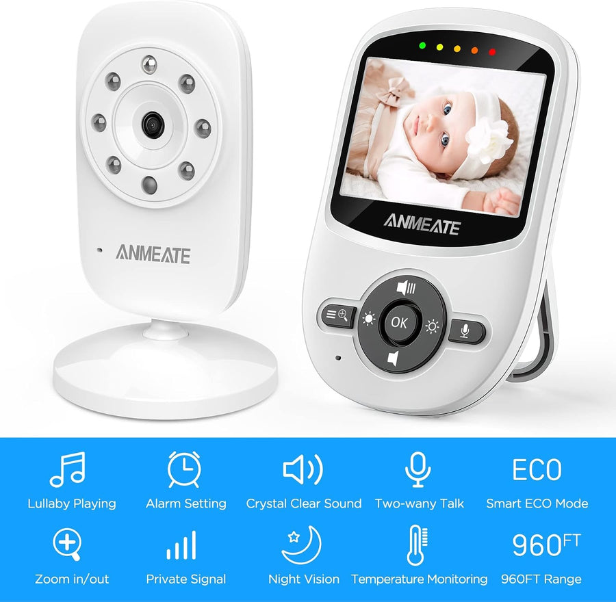 Anmeate Video Baby Monitor