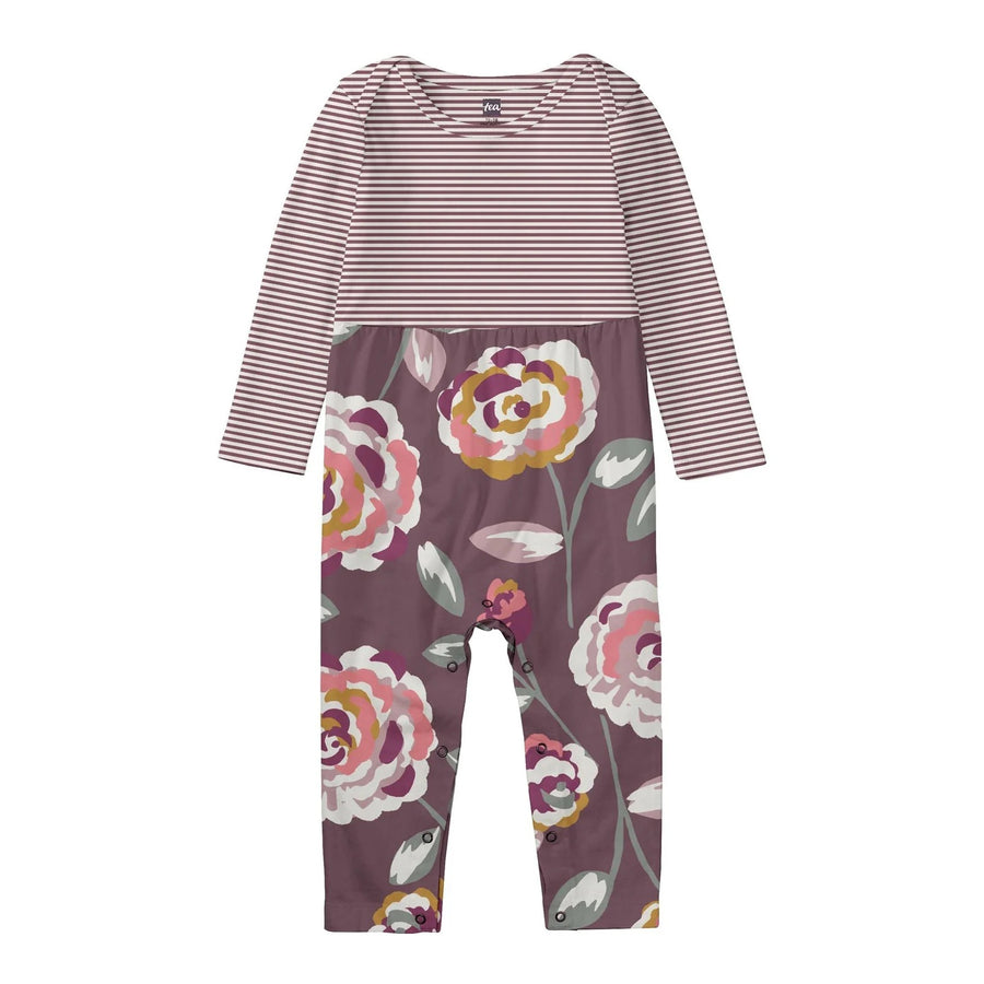 Turkish Rose Print Mix Baby Romper