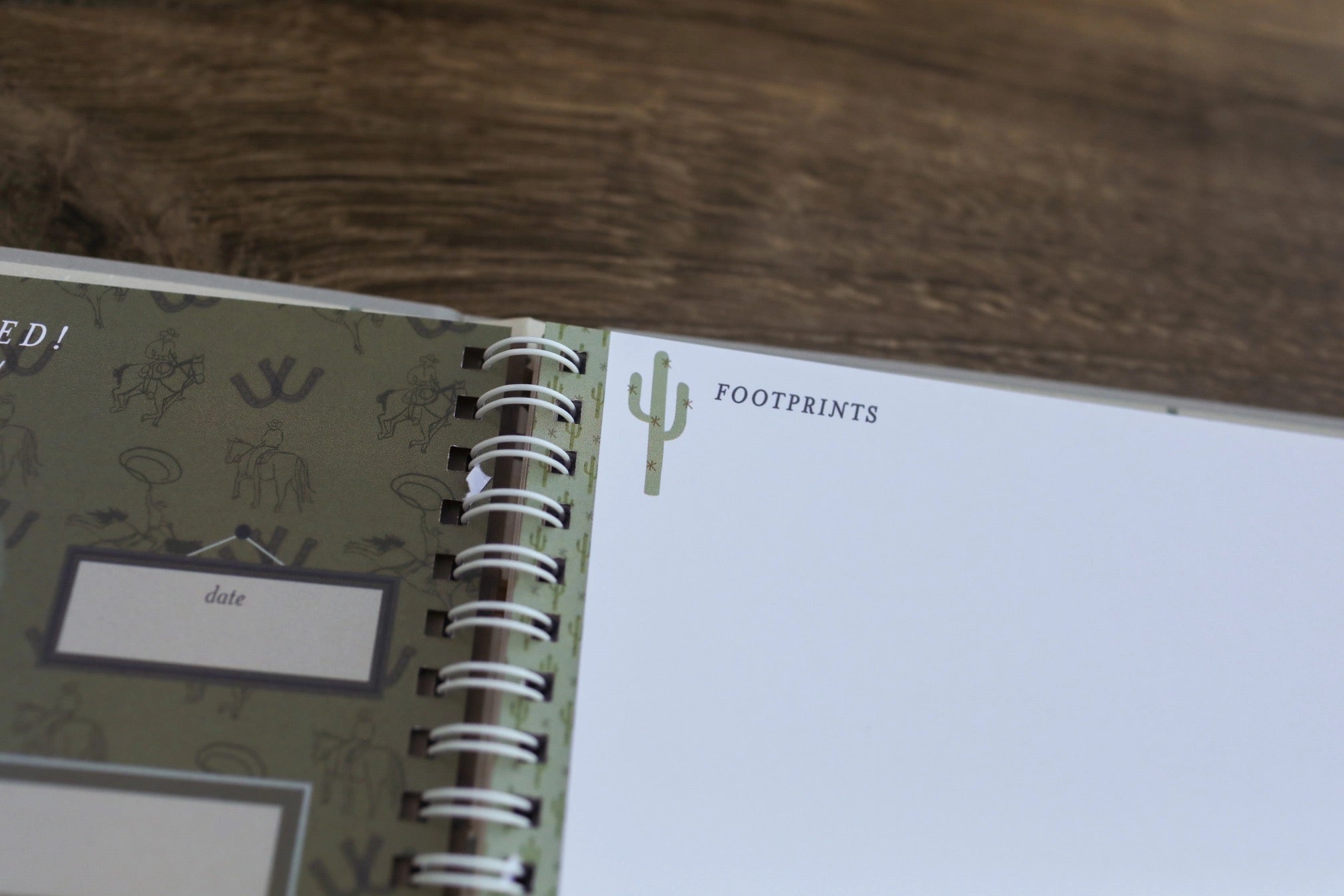 My First Rodeo Baby Memory Book