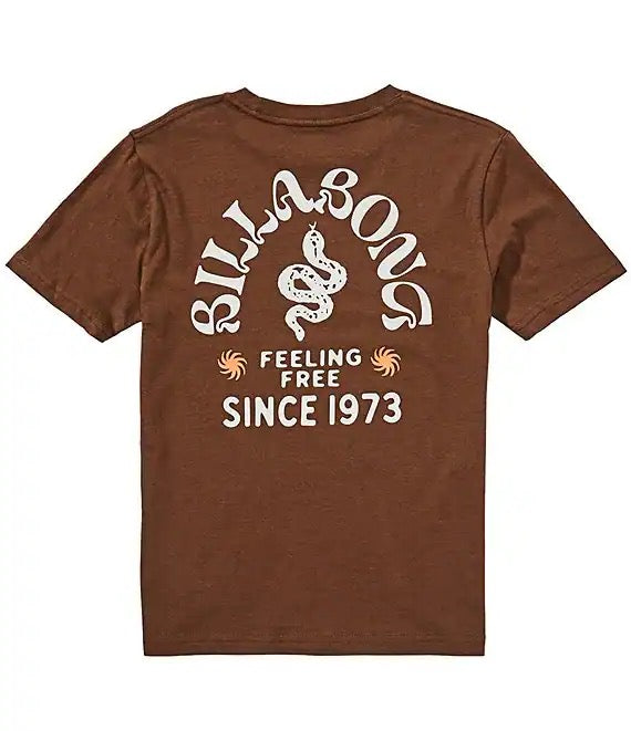 Boys Short Sleeves Coiled T-Shirt