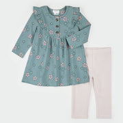 Autumn Bouquet Jersey Dress Set