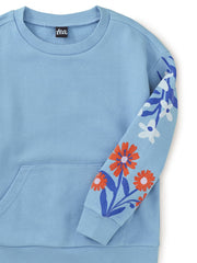 Floral Sleeve Kanga Popover