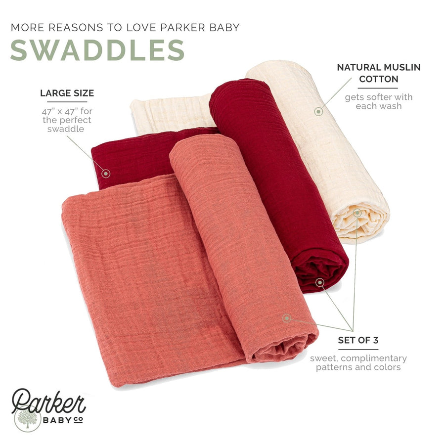 Parker Baby Swaddle Set