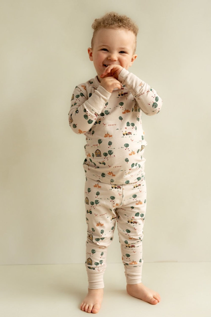 Farm Pj Long Sleeve Set