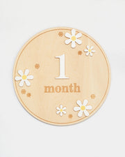 Wooden Milestone Cards