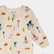 Summer BBQ Print on Sand Sleeper