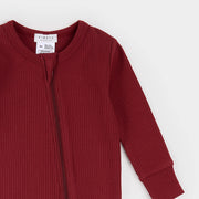Poinsettia Modal Rib Sleeper