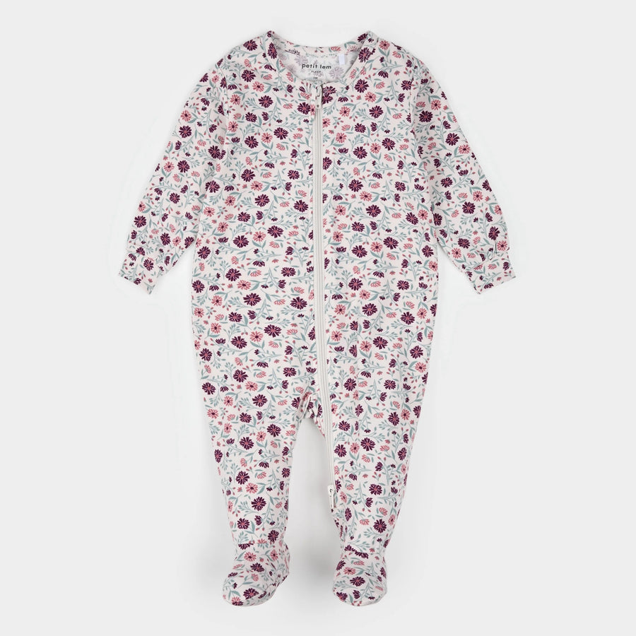 Poppy Floral Jersey Modal Blend Sleeper
