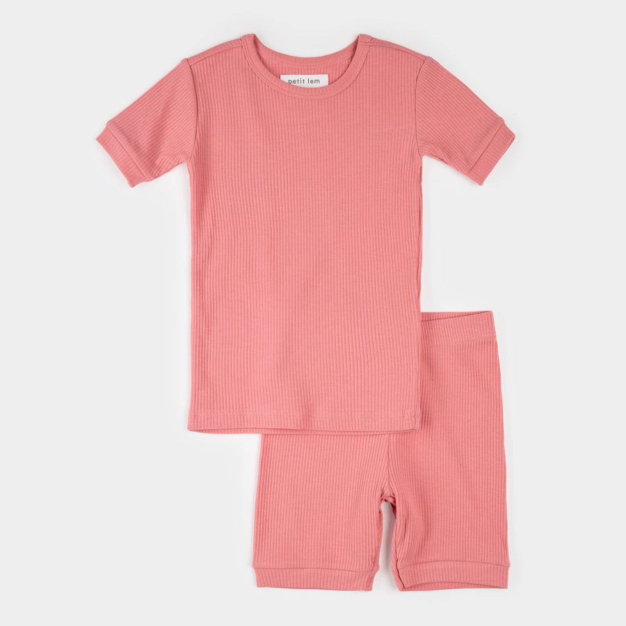 Berry Modal Rib Summer Sleep Set