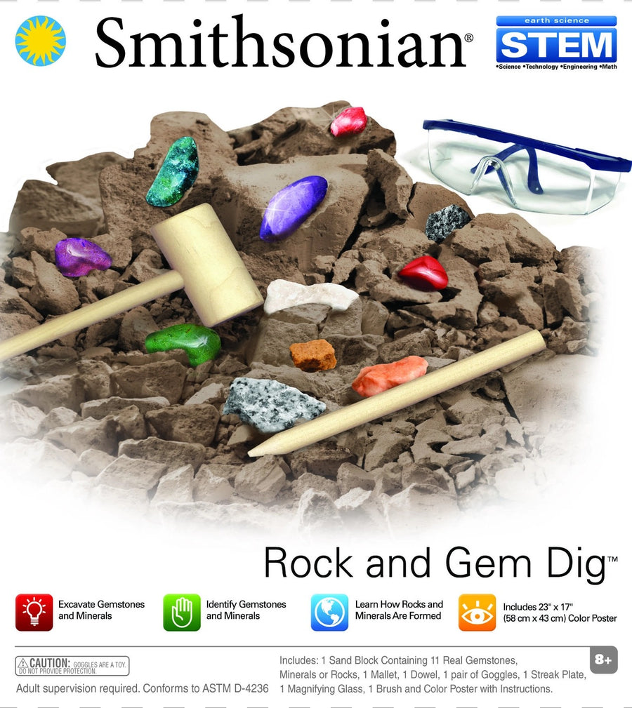 Smithsonian Rock and Gem Dig