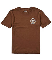 Boys Short Sleeves Coiled T-Shirt