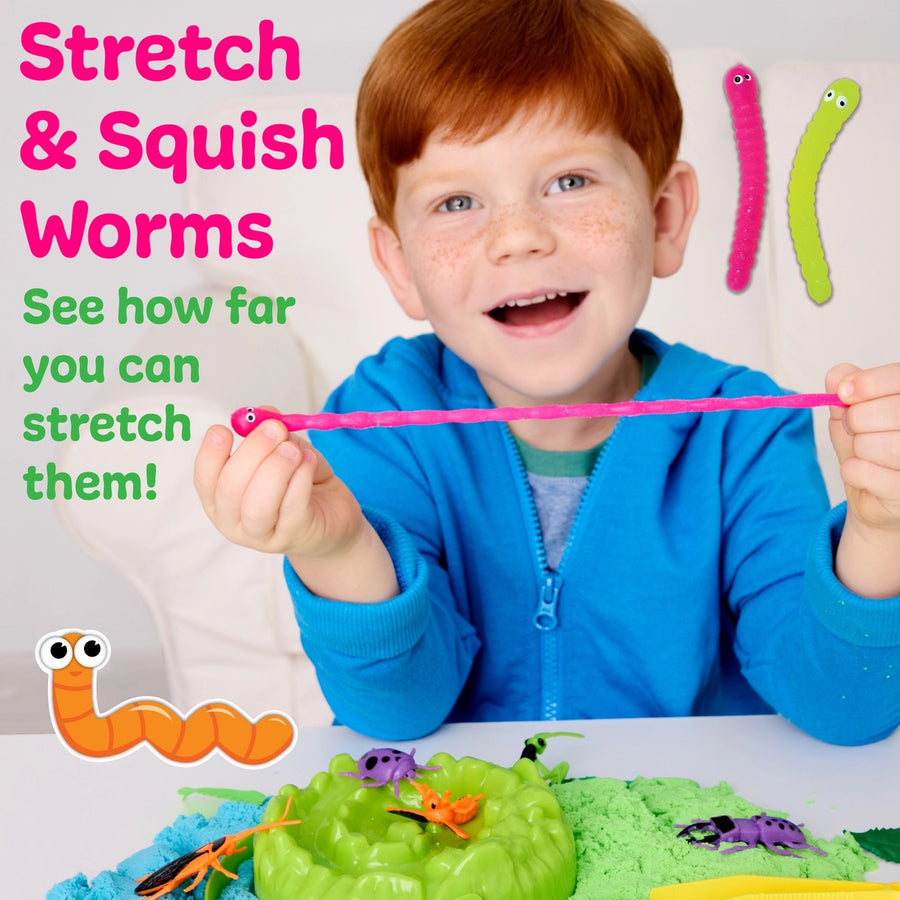 Sensory Adventure Neon Bugs - Big Fun in A Small Bucket!