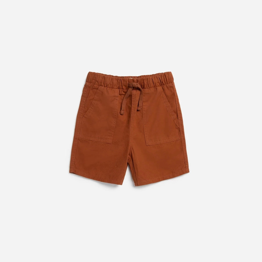 Boys Burnt Orange Shorts